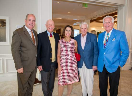 Ed Ciampi, Knight Kiplinger, Phyllis and Jerry Rappaport and Frank Byers