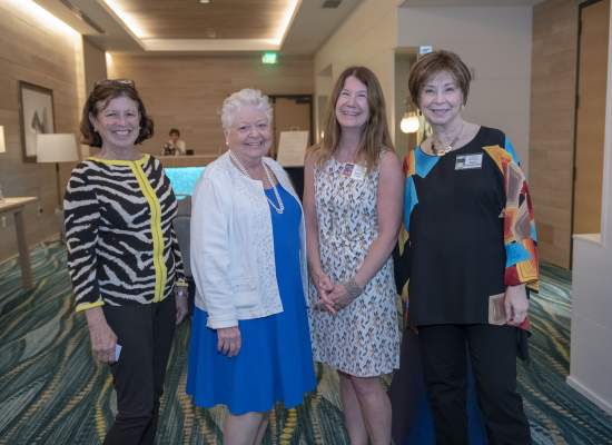 Patty Jacobson, May Smythe, Susan Wiggs and Diane Chamberlain