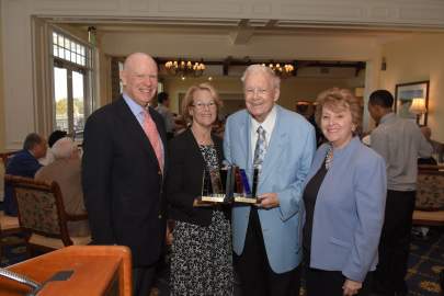 Knight Kiplinger, Noreen Fisher, Leo Clancy and Lois McGuire