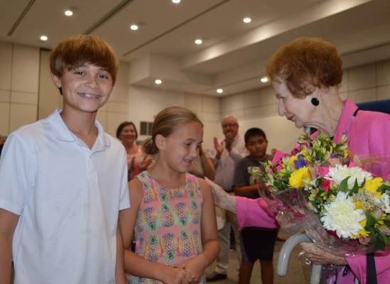 8-2018 Young Guests with Elisabeth Lahti.JPG