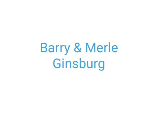 Barry & Merle Ginsburg