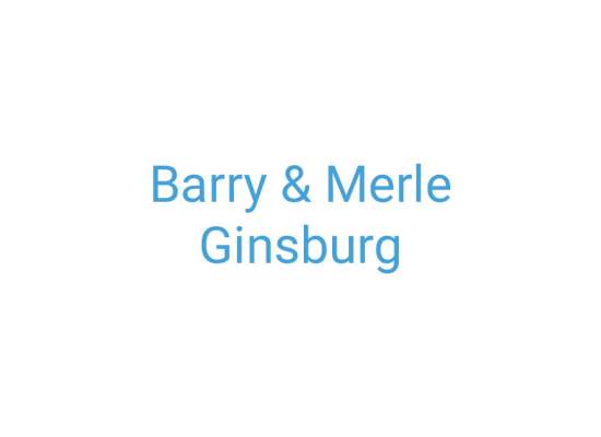 Barry & Merle Ginsburg