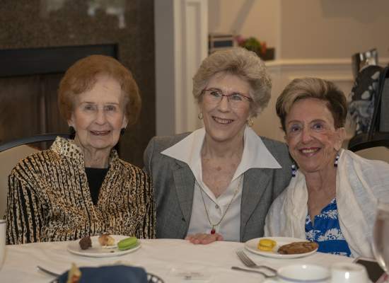 Betty Lahti, Suzanne Horstman and Ethel Christin