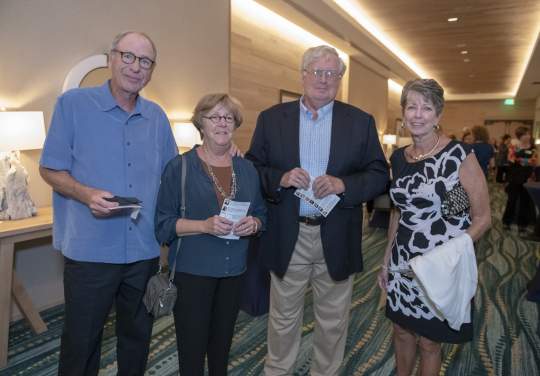 Bob and Sue Van Dellen, John Amerling and Patricia Cuccurullo