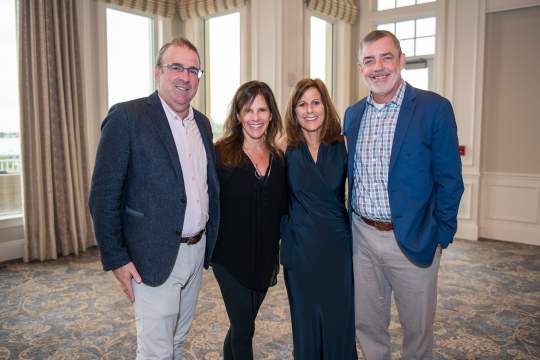 David and Michelle Titlebaum, Laura Weissman David and Mark Simon