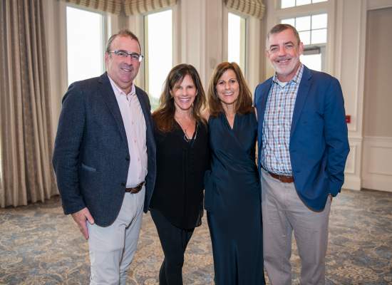 David and Michelle Titlebaum, Laura Weissman David and Mark Simon