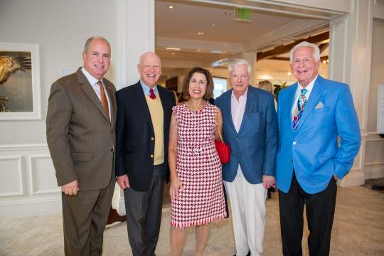 Ed Ciampi, Knight Kiplinger, Phyllis and Jerry Rappaport and Frank Byers