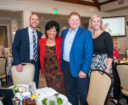 Gene Zweben, Carol Houwaart-Diez, Chuck Cleaver and Elizabeth Glynn
