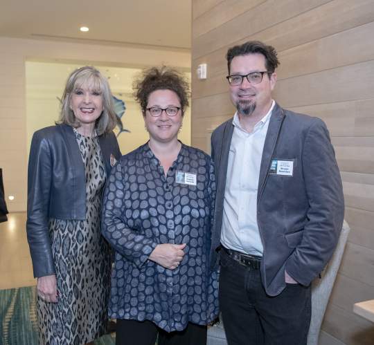 Hank Phillippi Ryan, Sophie Hannah and Bryan Reardon