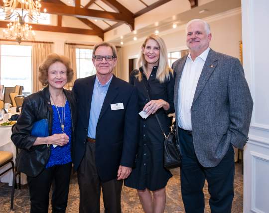 Jane Greenwasser, Richard Geisinger, and Lisa and Nick Amaro