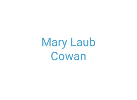 Mary Laub Cowan