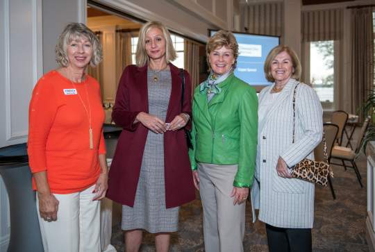 Nancy Perry, Karen Johnson, Leigh Garry and Jan Norris