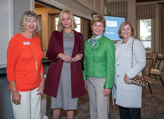 Nancy Perry, Karen Johnson, Leigh Garry and Jan Norris