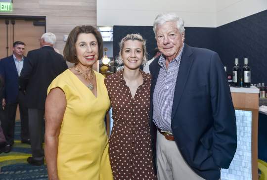 Phyllis Rappaport, Lila Flavin, Jerry Rappaport