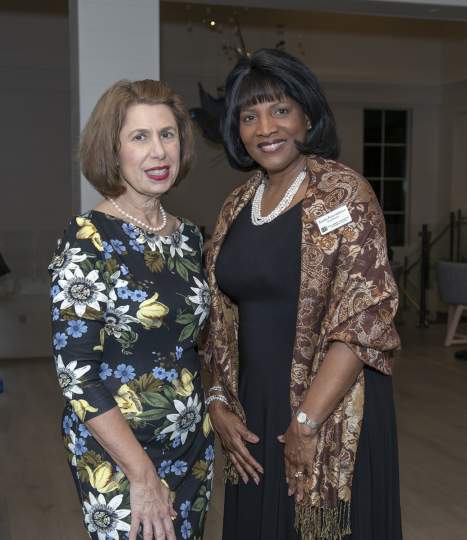 Phyllis Rappaport and Xenobia Poitier Anderson