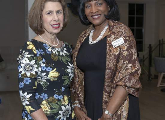 Phyllis Rappaport and Xenobia Poitier Anderson