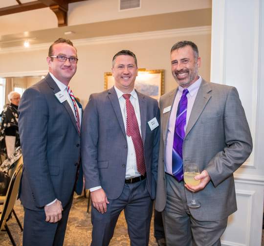 Ron Quinlan, Kelly Buist and Rich Mishock