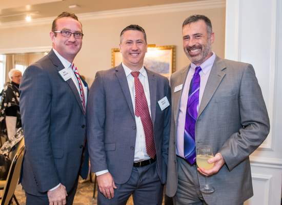 Ron Quinlan, Kelly Buist and Rich Mishock