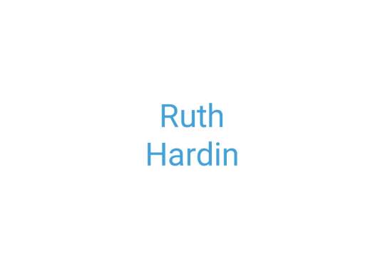 Ruth Hardin