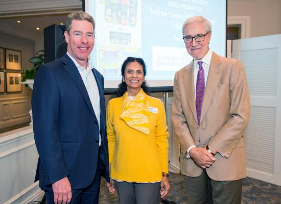 Steve McGovern, Gytha Von Aldenbruck and Dennis Fruitt